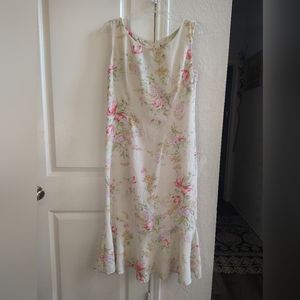 Vintage R&K Originals Cottage Style Maxi/Flare Dress